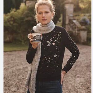 Anthropologie Stargazer Postmark Pullover